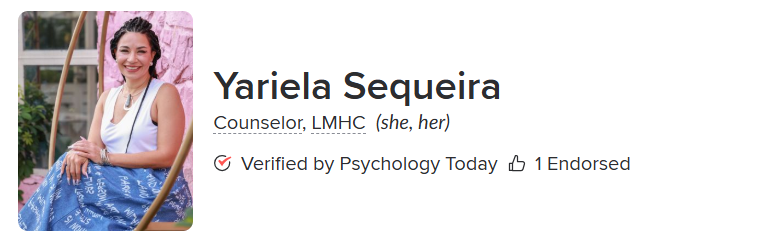 Psychology Today profile